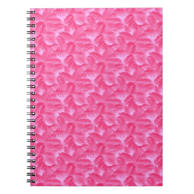 Cuaderno Nieve Rosa (Frente)