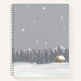 Cuaderno Nieve y choza