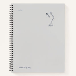 Cuaderno Night Lamp-Midnight Cartographer 