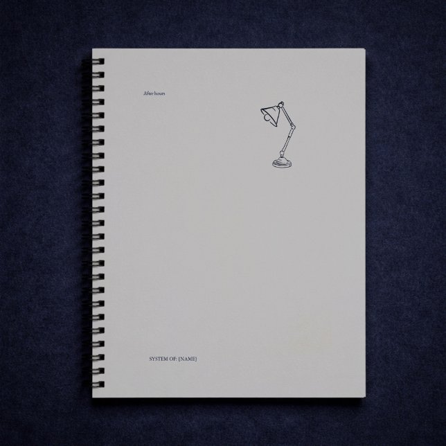 Cuaderno Night Owl Dark Academia Scholarly  (Subido por el creador)