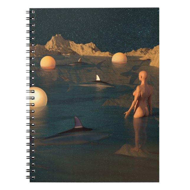 Cuaderno Night Swimming (Frente)