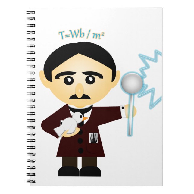 Cuaderno Nikola Tesla (Frente)