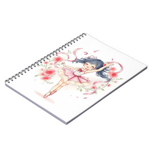 Cuaderno Niña bailarina adorable