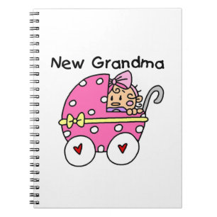 Cuaderno Niña bebé nuevos regalos de abuela
