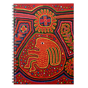 Cuaderno Niña india Kuna en bicicleta