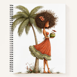 CUADERNO NIÑA LINDÍSIMA Y CAPRICHOSA CON TEMA DE VERANO