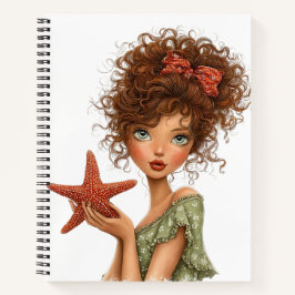 CUADERNO NIÑA LINDÍSIMA Y CAPRICHOSA CON TEMA DE VERANO