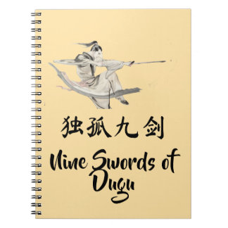Cuaderno Nine Swords of Dugu Notebook