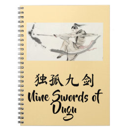 Cuaderno Nine Swords of Dugu Notebook