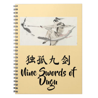 Cuaderno Nine Swords of Dugu Notebook