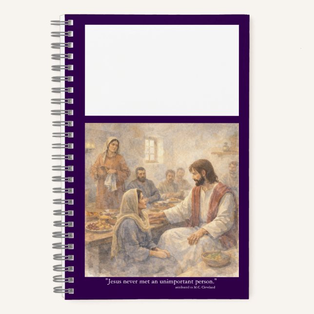 Cuaderno Ninguna persona sin importancia (Anverso)
