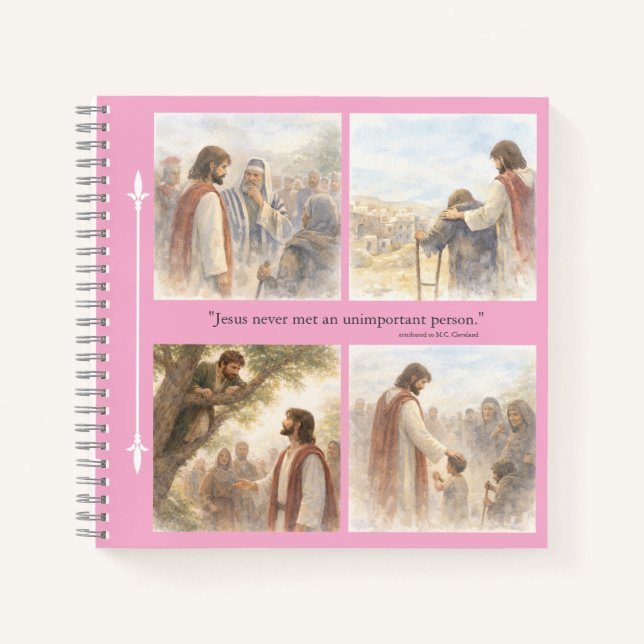 Cuaderno Ninguna persona sin importancia (Anverso)
