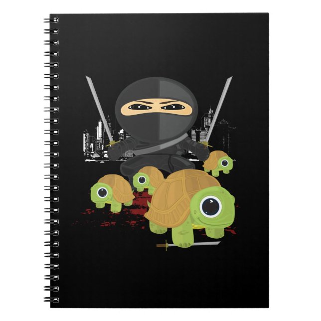 Cuaderno Ninja con tortugas (Frente)