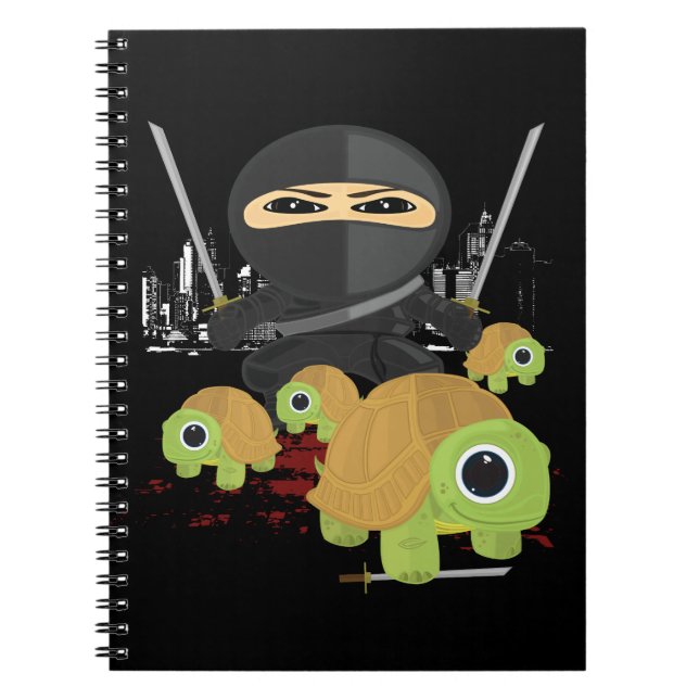 Cuaderno Ninja y tortugas (Frente)