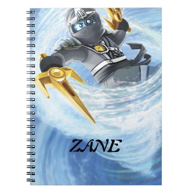 Cuaderno Ninjago Zane (Frente)