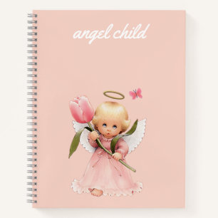 Cuaderno niño ángel