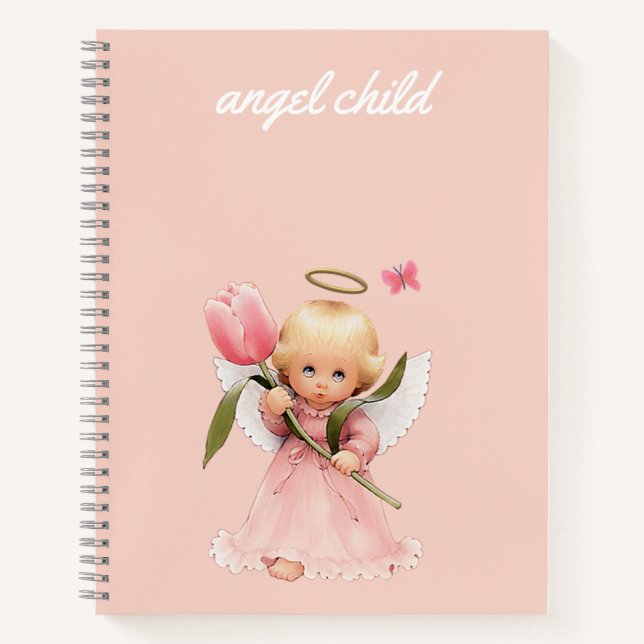 Cuaderno niño ángel (Anverso)