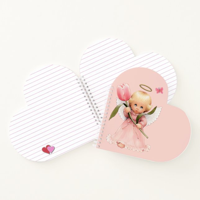 Cuaderno niño ángel (Interior)