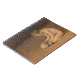 Cuaderno Niño con cráneo (por Magnus Enckell)