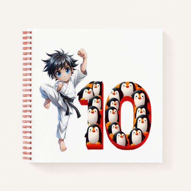 Cuaderno Niño De Cumpleaños A Las 10 (Anverso)