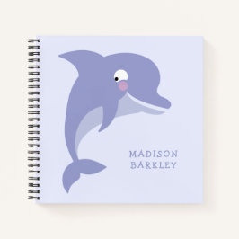 Cuaderno Niño delfín lindo