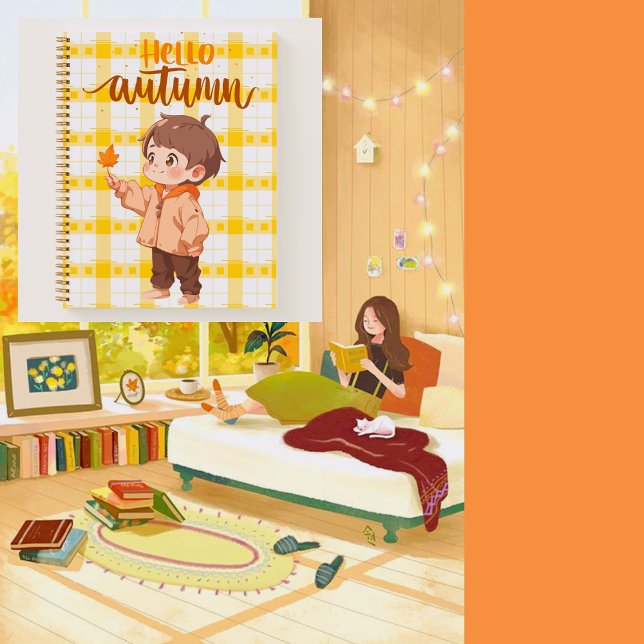 Cuaderno niño lindo 🥨 🍁 (Subido por el creador)