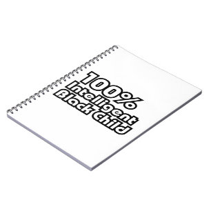 Cuaderno Niño negro 100% inteligente