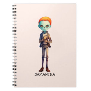 Cuaderno Niño Zombie Espeluznante pero Adorable – Macabro A