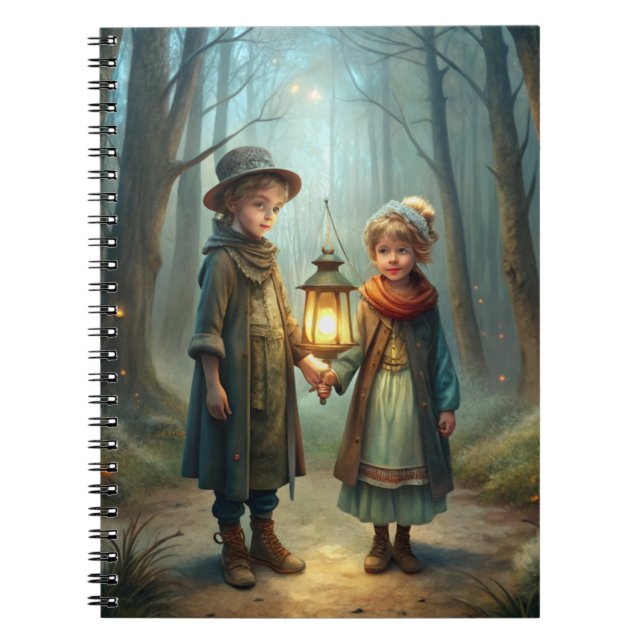 Cuaderno Niños Adorables en Invierno (Frente)