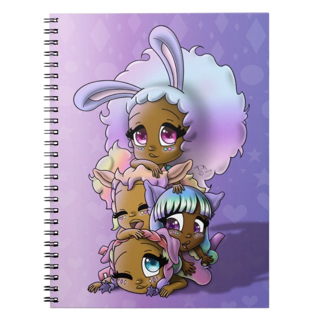 Cuaderno Niños afroamericanos (Frente)