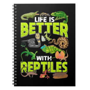 Cuaderno Niños Chicas Reptiles Lizard Gecko Bearded Dragon