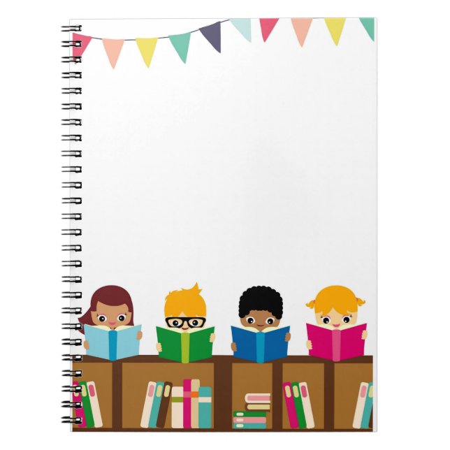 Cuaderno Niños de escuela (Frente)