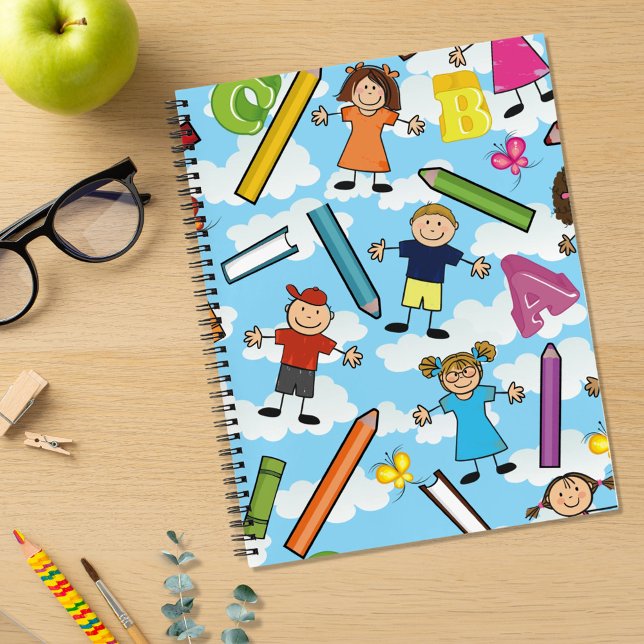 Cuaderno Niños de la Escuela ABC - Nubes (Subido por el creador)