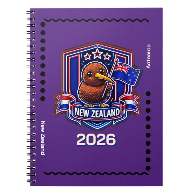 Cuaderno Niños de Nueva Zelanda (Frente)