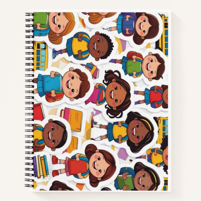 Cuaderno Niños del mundo de Netbook (Anverso)