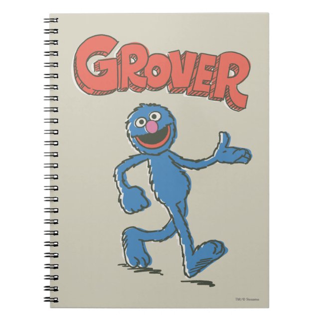 Cuaderno Niños Grover Vintage 2 (Frente)