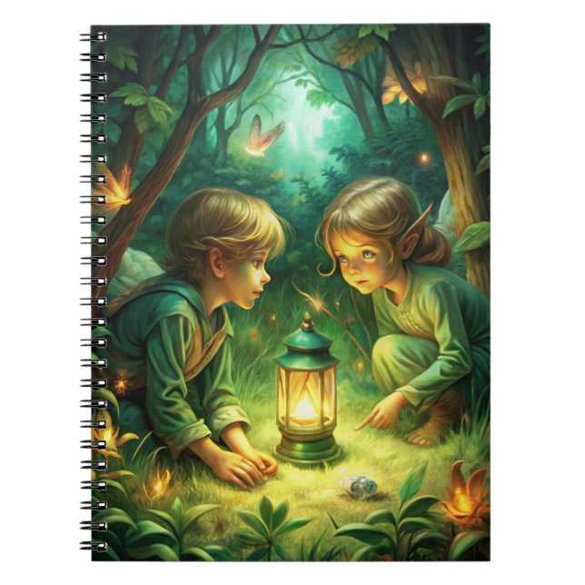 Cuaderno Niños Lindos en el Bosque (Frente)