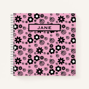 Cuaderno Niños Mariquita Rosa Adorable
