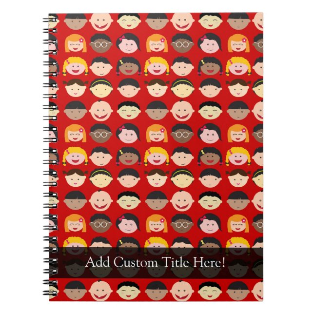 Cuaderno Niños multiculturales (Frente)