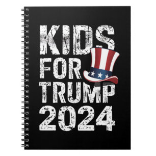 Cuaderno Niños para las elecciones de Trump en Estados Unid