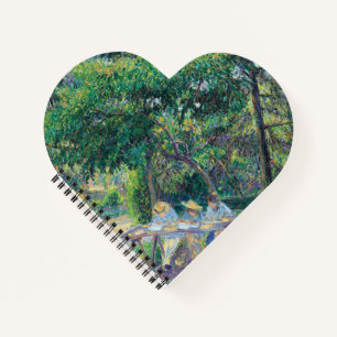 Cuaderno Niños sentados en el jardín Camille Pissarro