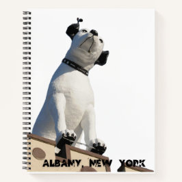 Cuaderno Nipper Albany, New York, su maestro en la voz