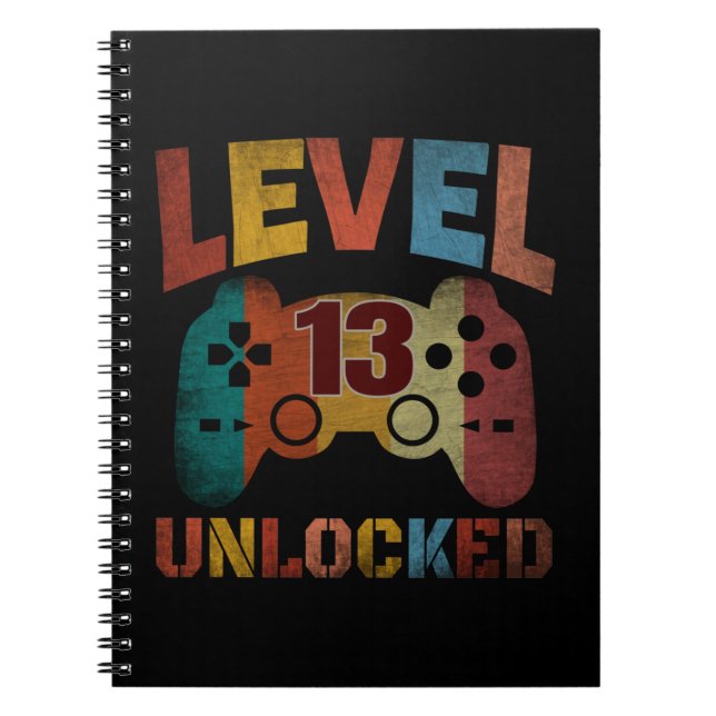 CUADERNO NIVEL 13 DESBLOQUEADO (Frente)