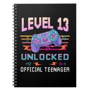 Cuaderno Nivel 13 Juego de video oficial de adolescentes si