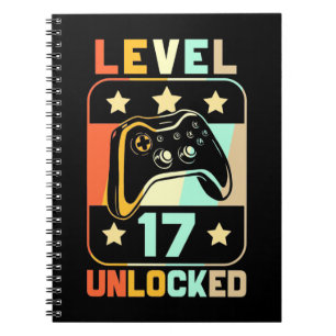 Cuaderno Nivel 17 desbloqueado