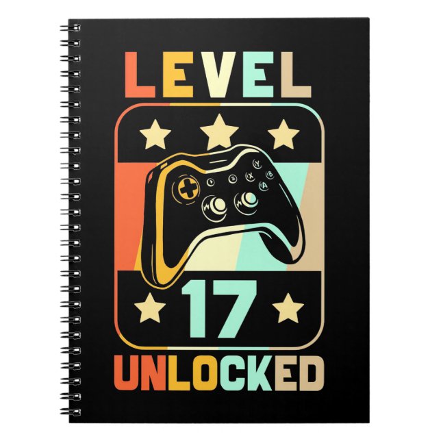 Cuaderno Nivel 17 desbloqueado (Frente)
