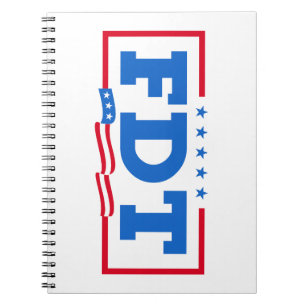 Cuaderno No a Trump, divertido anti-Trump con el FDT