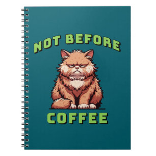 Cuaderno No Antes del Café