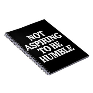 Cuaderno No aspira a ser humilde feminista Kamala Harris