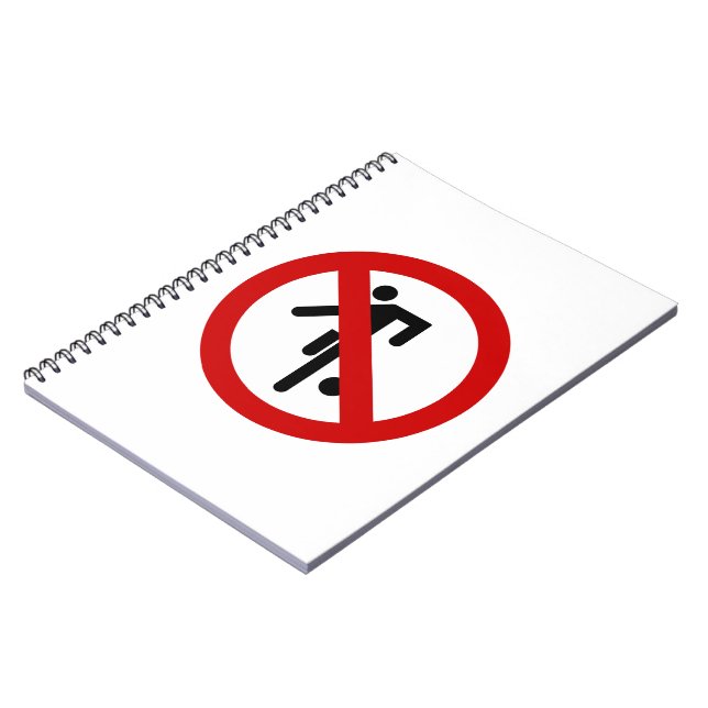 Cuaderno NO Ball Games ⚠ Thai Park Rótulo ⚠ (Lado Izquierdo)